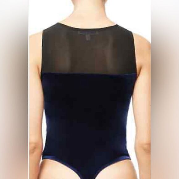 Good American The Mixed Velvet Bodysuit size 3. NWT - Picture 3 of 3